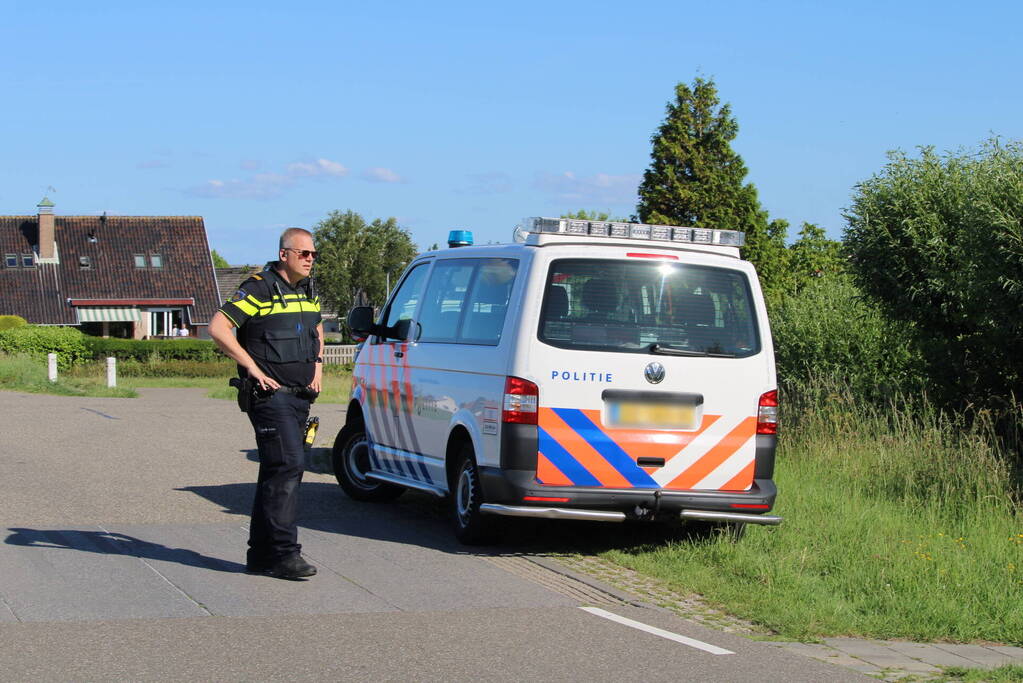 Bosgebied groots afgezet vanwege politieactie
