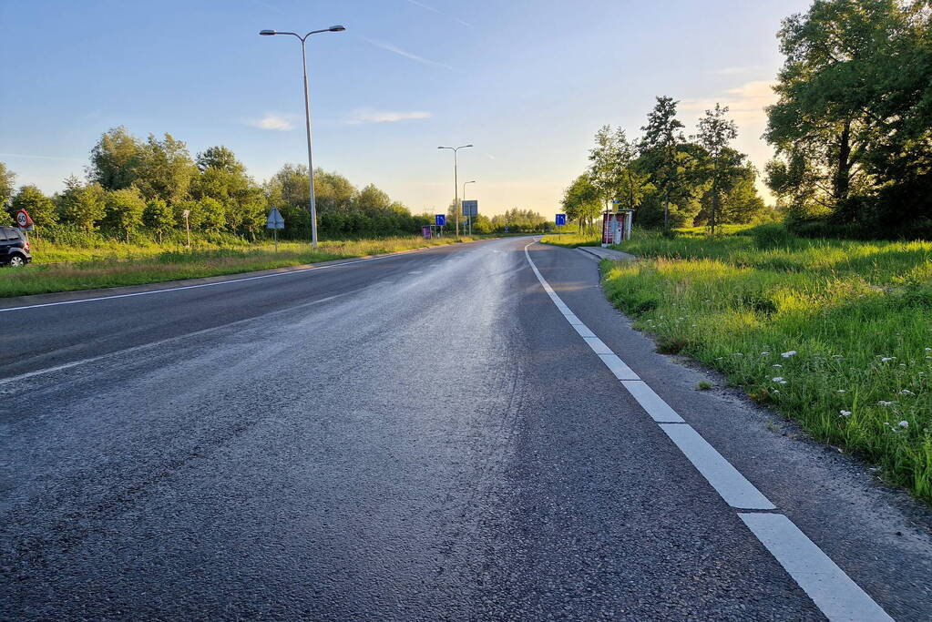 Meerdere wegen afgesloten door oliespoor