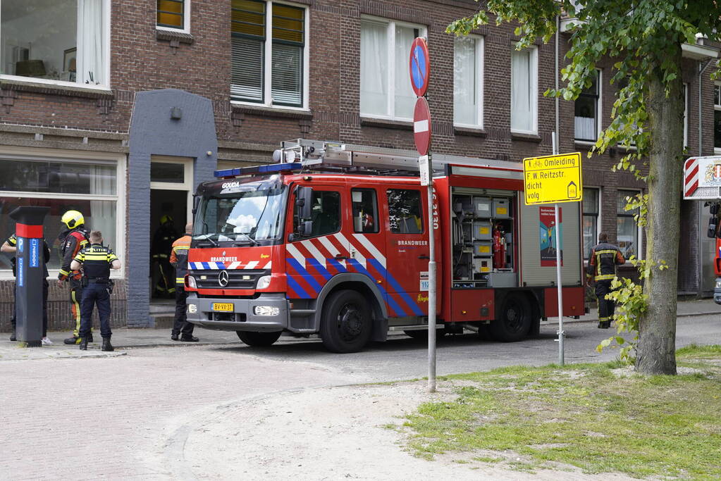 Brandweer doet onderzoek naar brandmelding