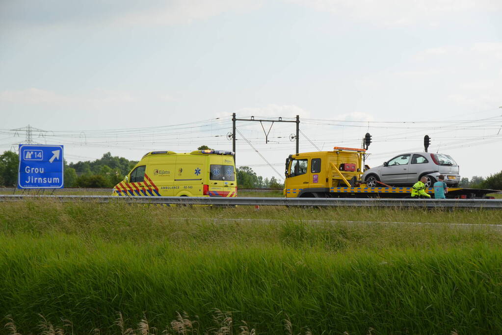 Drie auto's betrokken bij kettingbotsing