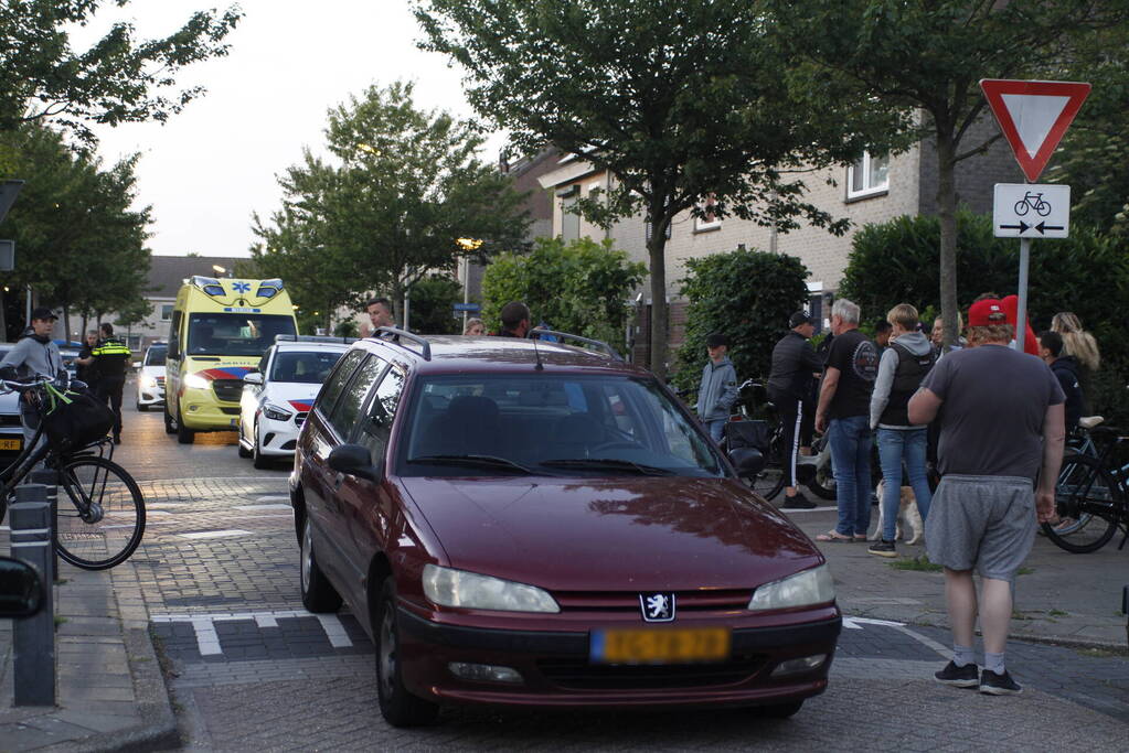 Scooterrijder gewond bij botsing met auto