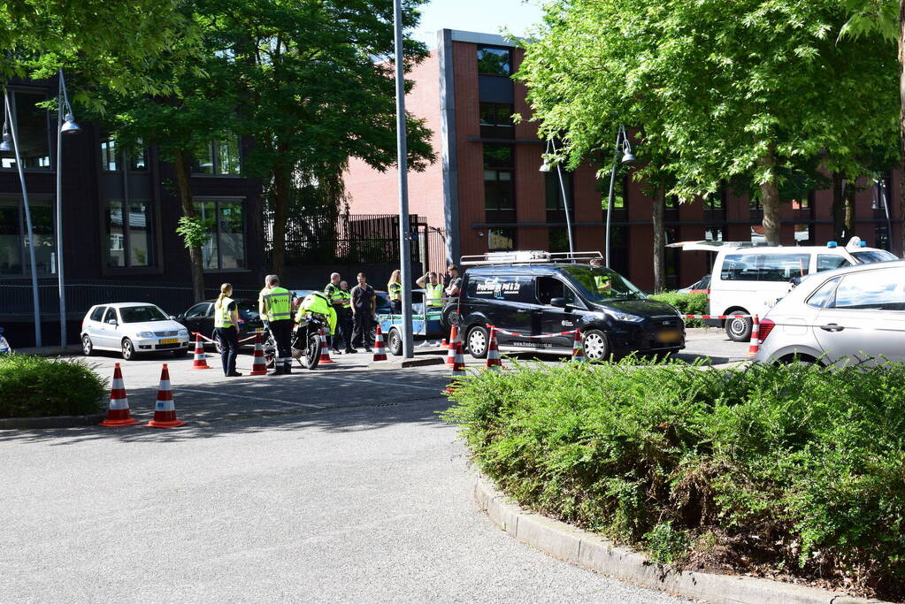 Politie neemt scooter in beslag tijdens controle