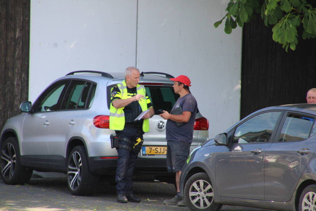 Meerdere auto's op elkaar gebotst