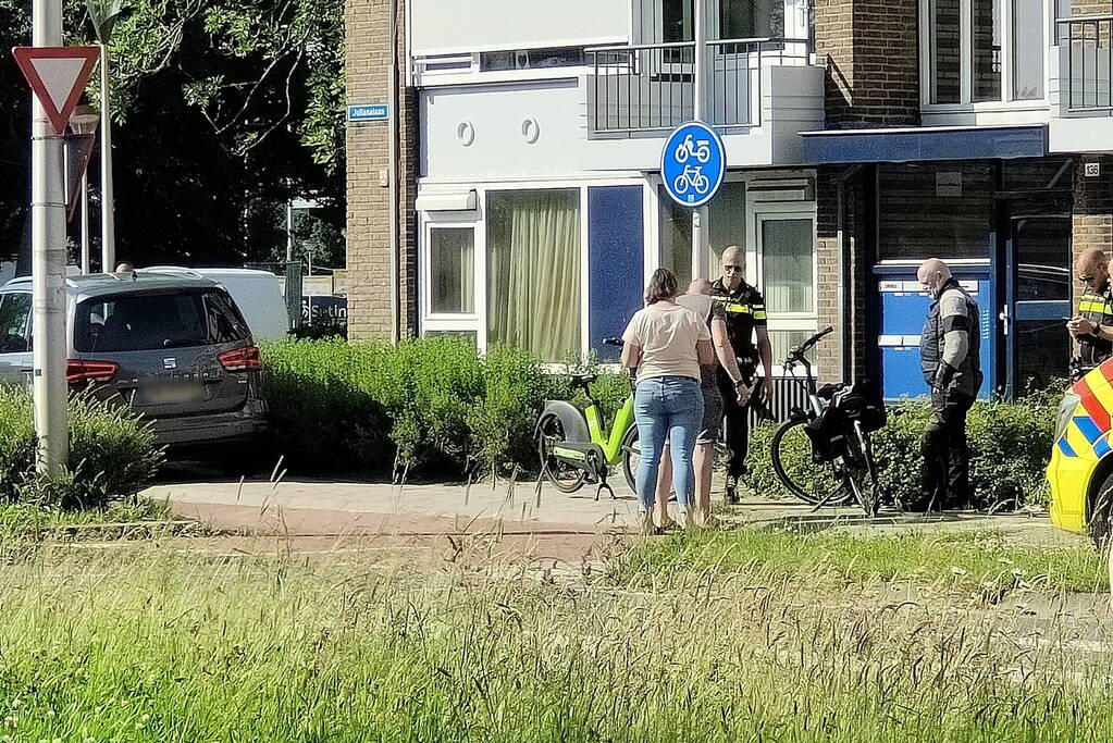 Fietser aangereden bij oversteekplaats