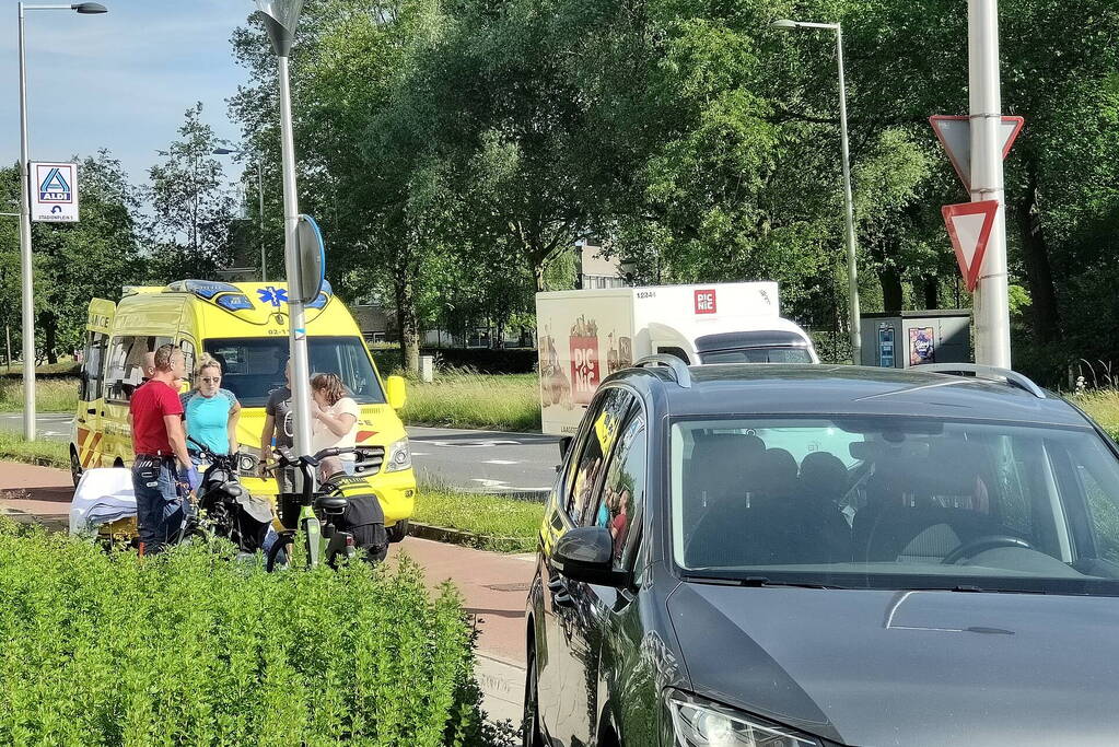Fietser aangereden bij oversteekplaats