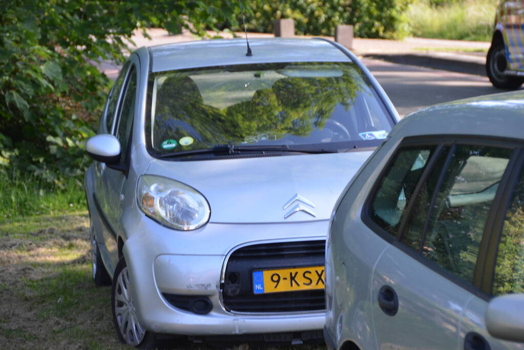Fietser gewond bij botsing met auto