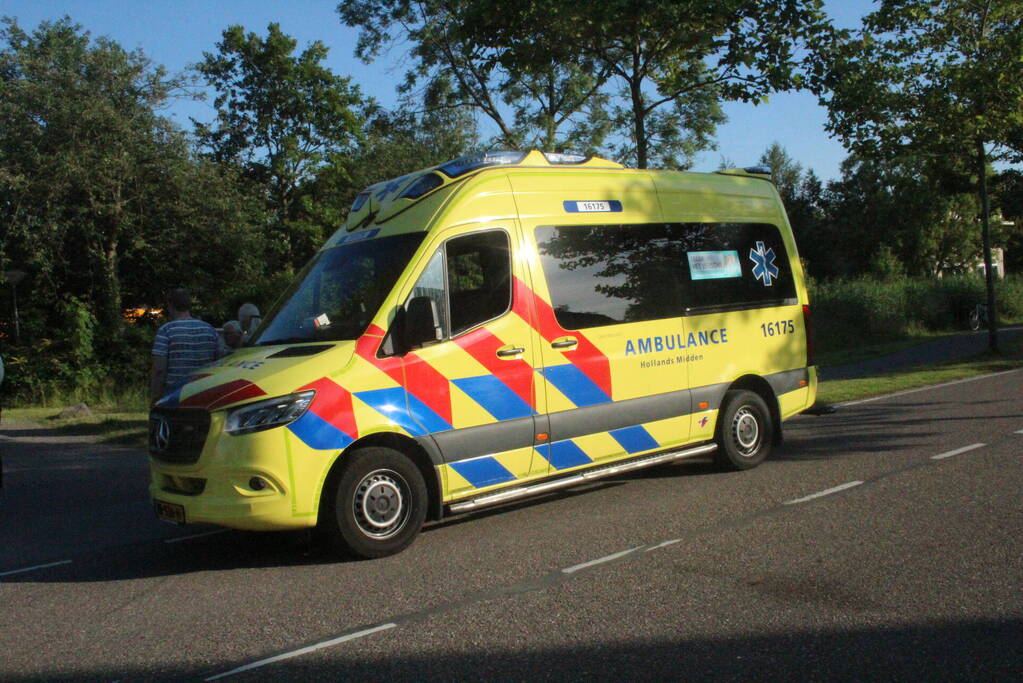 Ongeval tussen twee voertuigen