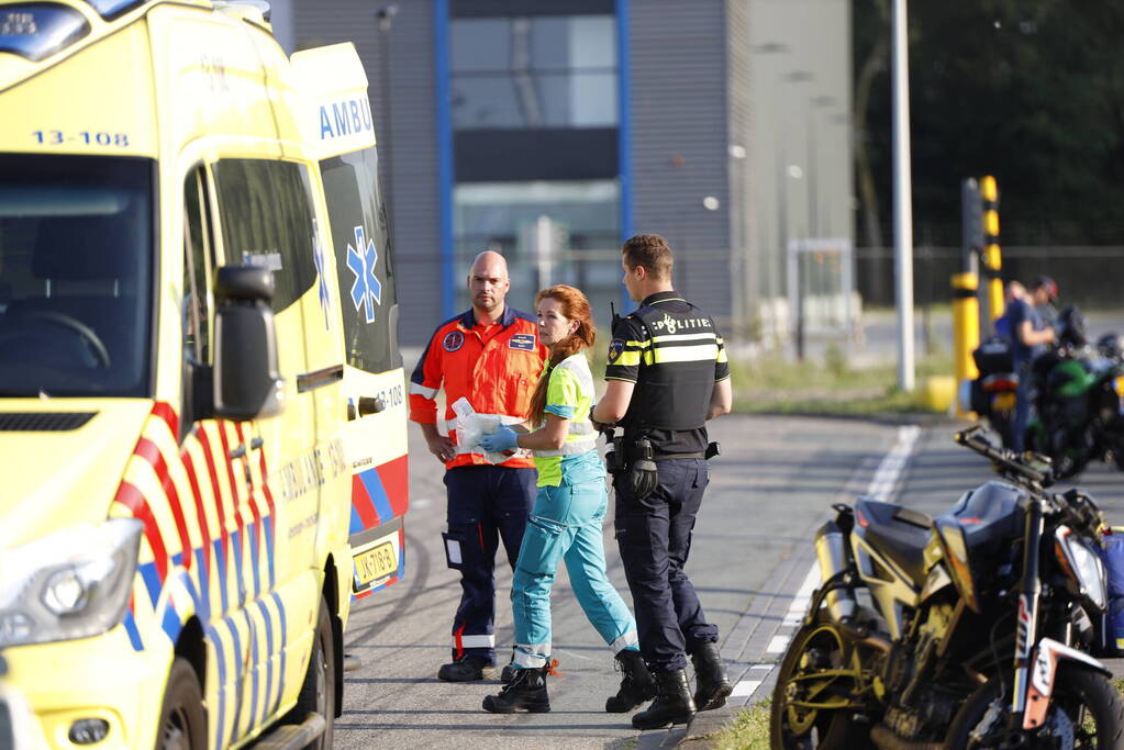 Persoon gewond na eenzijdig ongeval
