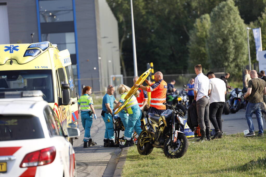 Persoon gewond na eenzijdig ongeval