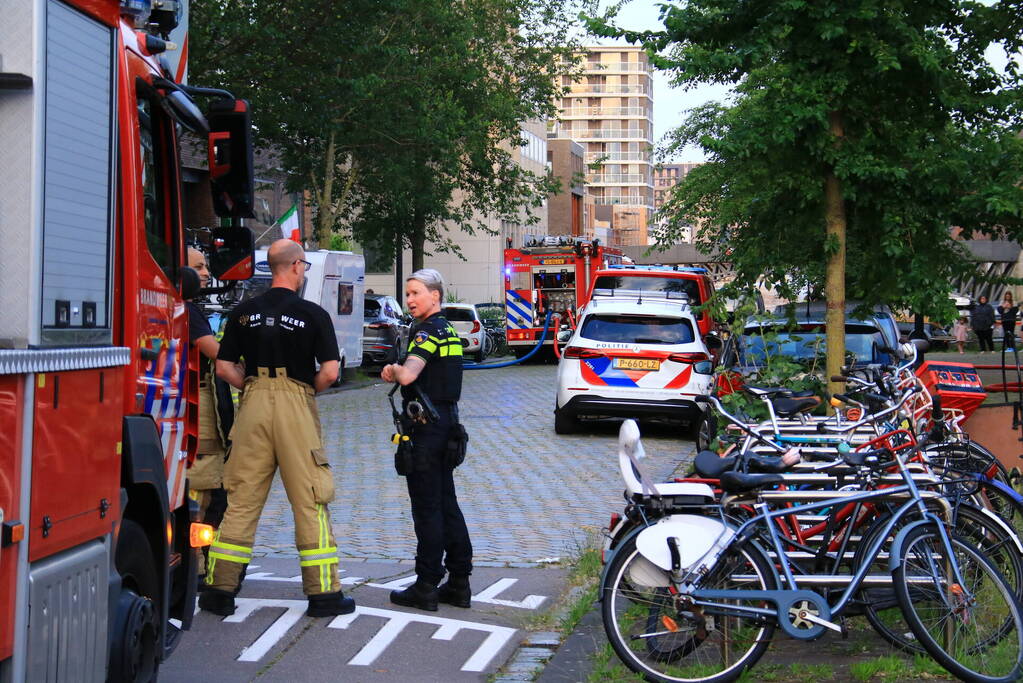Onderzoek naar mogelijke explosie in appartement