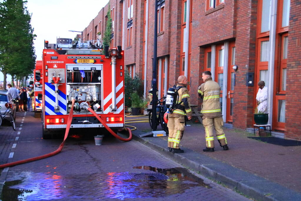 Woningbrand door ontplofte accu van fiets