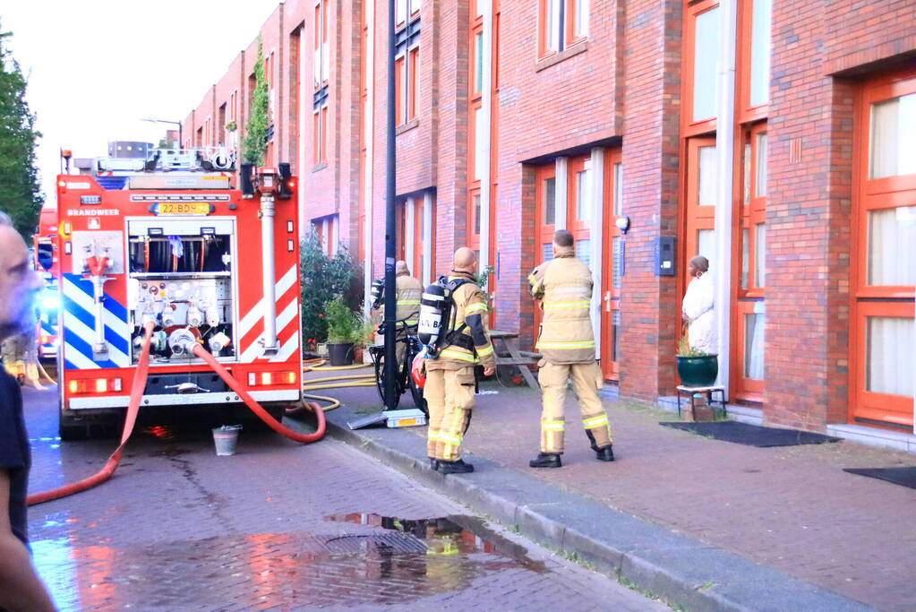 Woningbrand door ontplofte accu van fiets