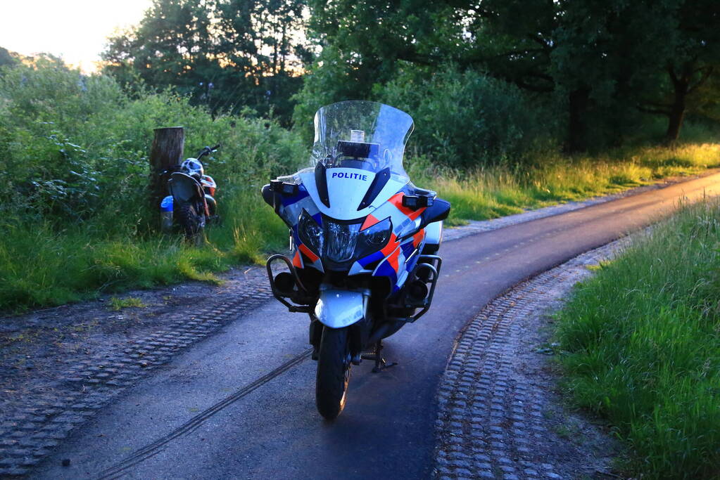 Politiemotor betrokken bij aanrijding
