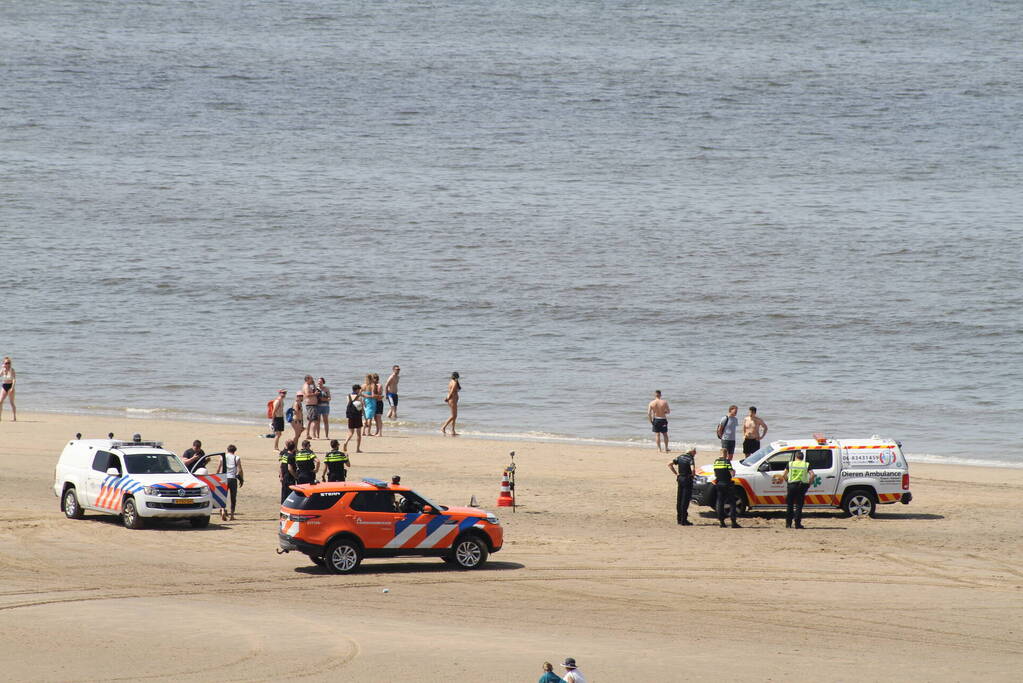 Ernstig gewonde bij ongeval strand