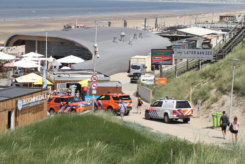 Ernstig gewonde bij ongeval strand