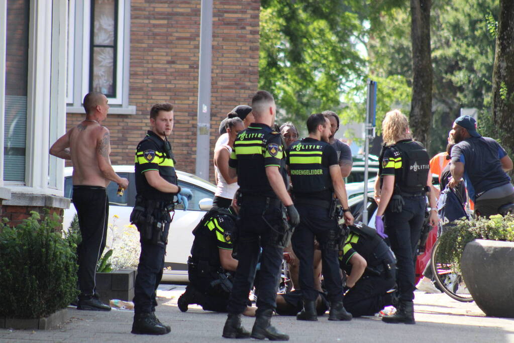 Persoon gewond na steekpartij