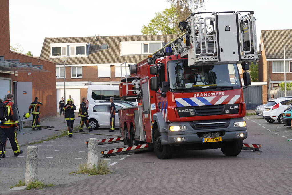 Winkel ontruimd door brandmelding