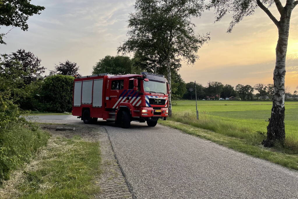 Brand in bosschage