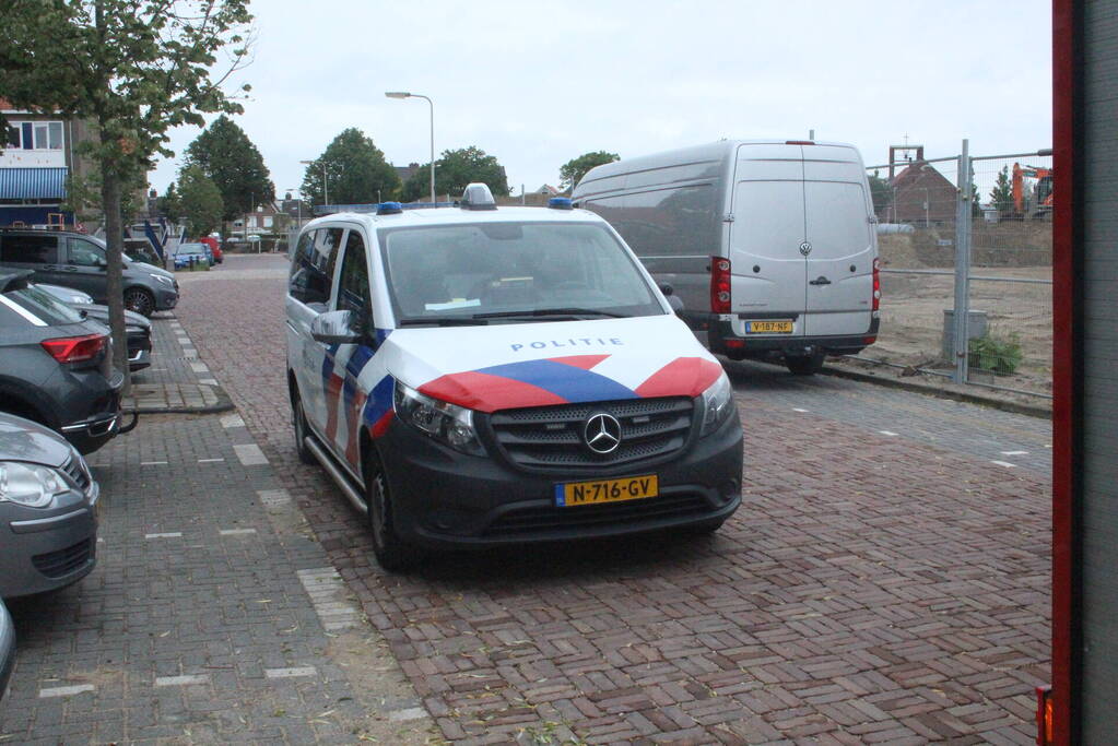 Brandweer doet onderzoek naar gaslucht