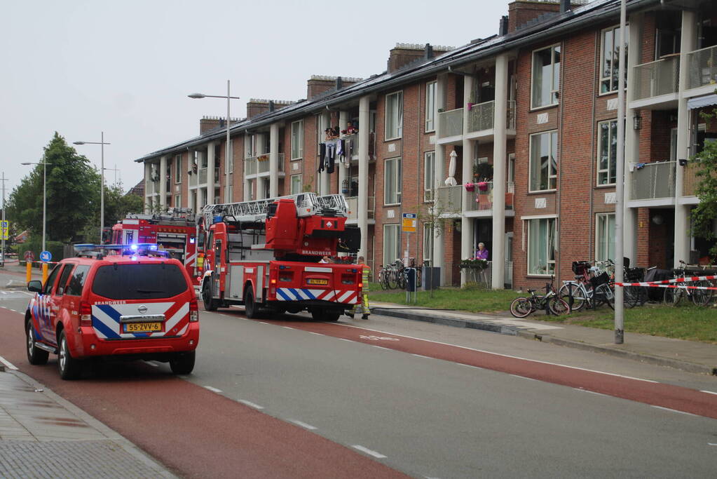 Woningbrand snel onder controle