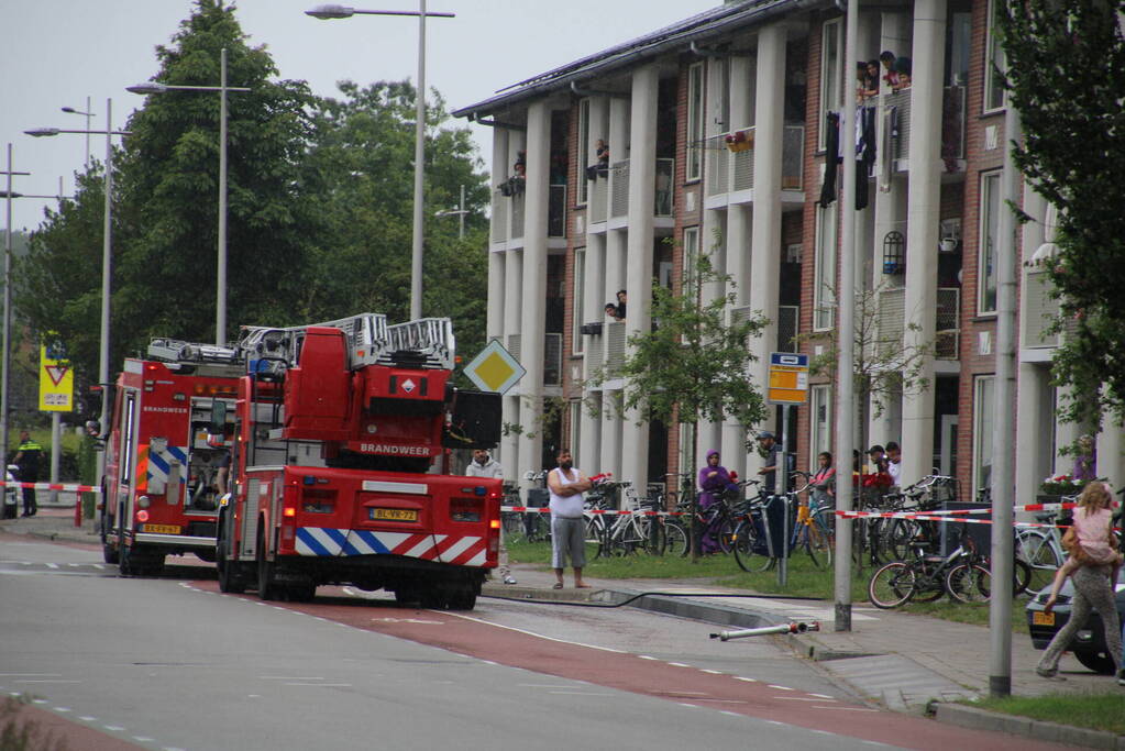 Woningbrand snel onder controle