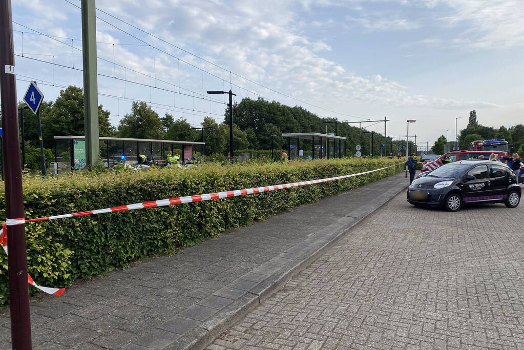 Treinverkeer stilgelegd na ongeval