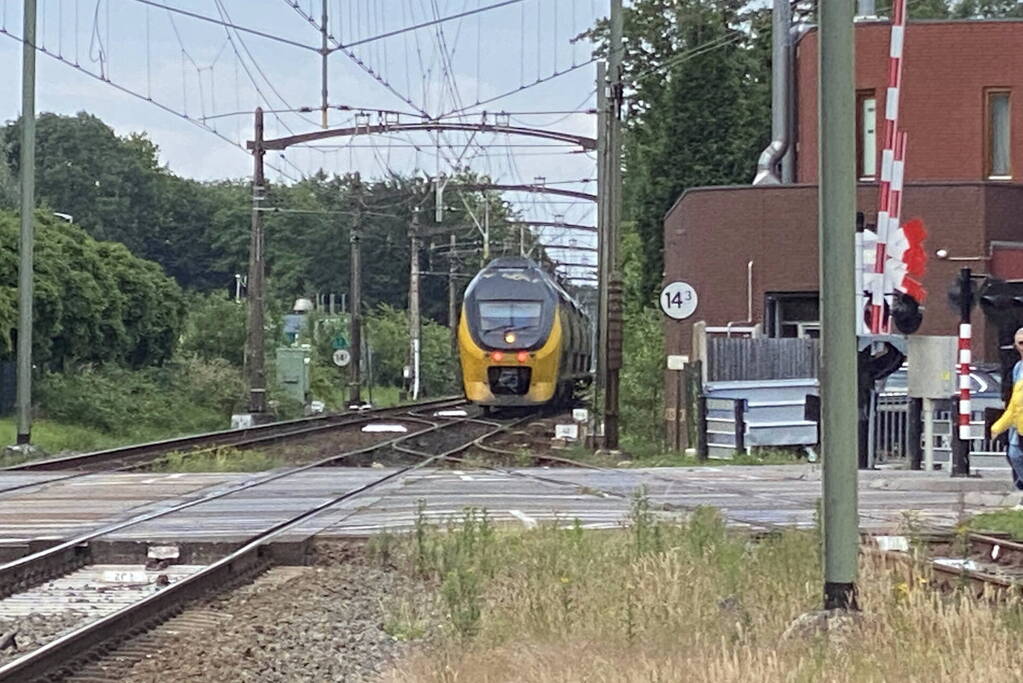 Treinverkeer stilgelegd na ongeval
