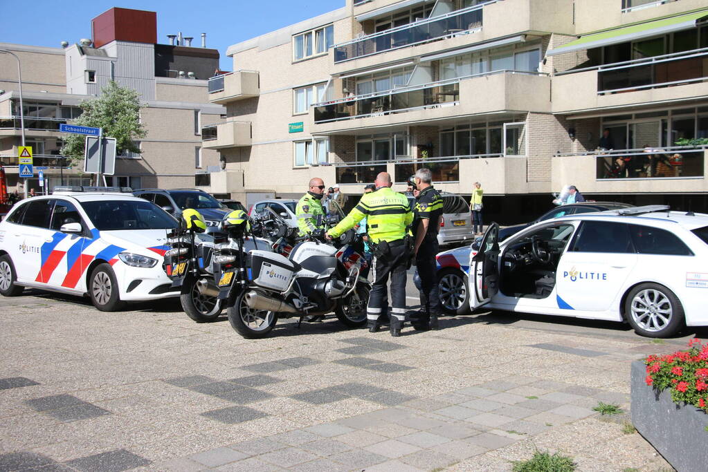 Inzet traumahelikopter op boulevard trekt veel bekijks