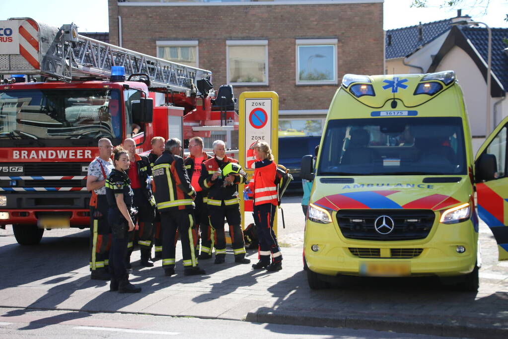 Inzet traumahelikopter op boulevard trekt veel bekijks