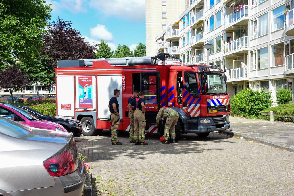 Gaslucht blijkt pan op het vuur