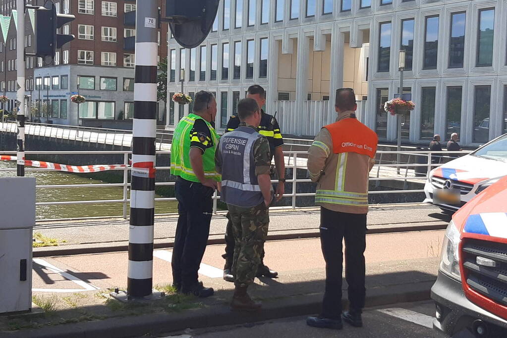Spoorweghavenbrug afgezet vanwege inzet hulpdiensten