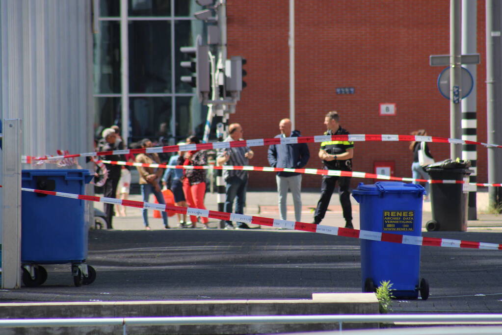 Spoorweghavenbrug afgezet vanwege inzet hulpdiensten