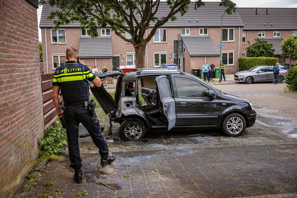 Auto total-loss vanwege brand