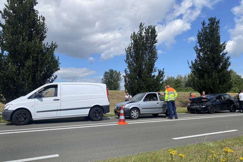 Schade bij kop-staartbotsing