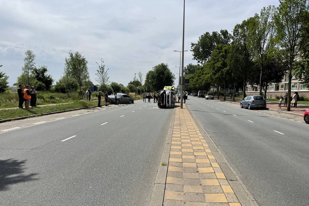 Flinke schade bij verkeersongeval