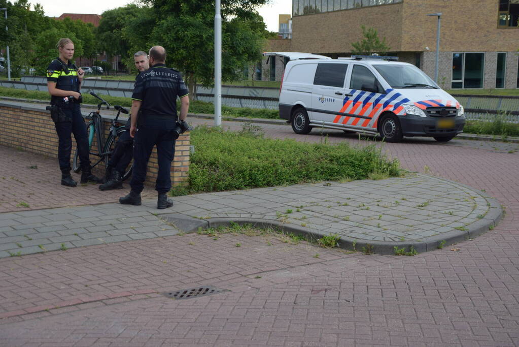 Fietser gewond bij botsing met auto