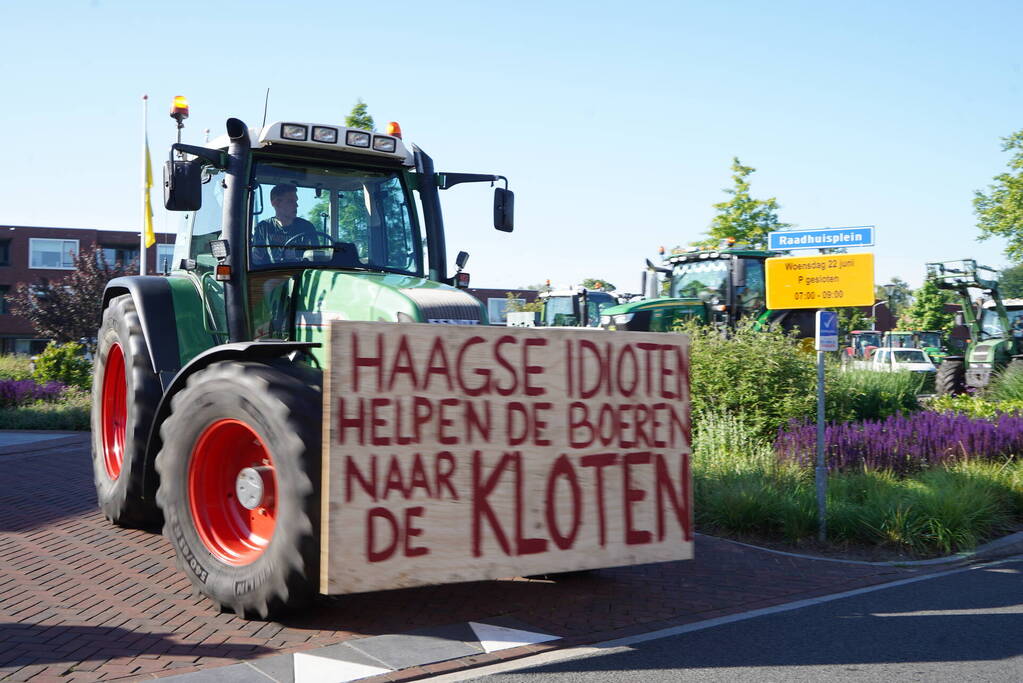 Boeren vertrekken massaal naar Stroe