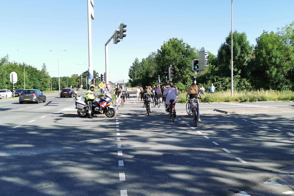 Boeren onderweg naar landelijke actie