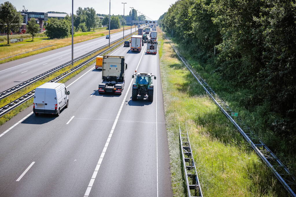 Boeren massaal onderweg naar Stroe