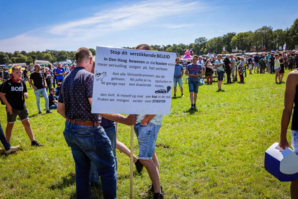 Massale opkomst bij landelijke protestdag agrarische sector