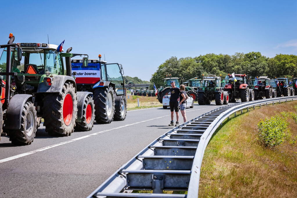 Massale opkomst bij landelijke protestdag agrarische sector