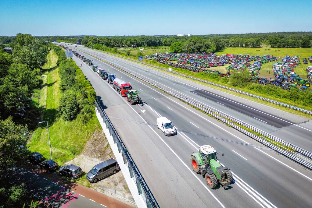 Massale opkomst bij landelijke protestdag agrarische sector