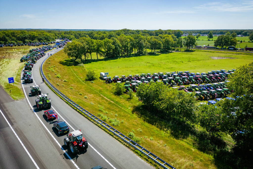 Massale opkomst bij landelijke protestdag agrarische sector