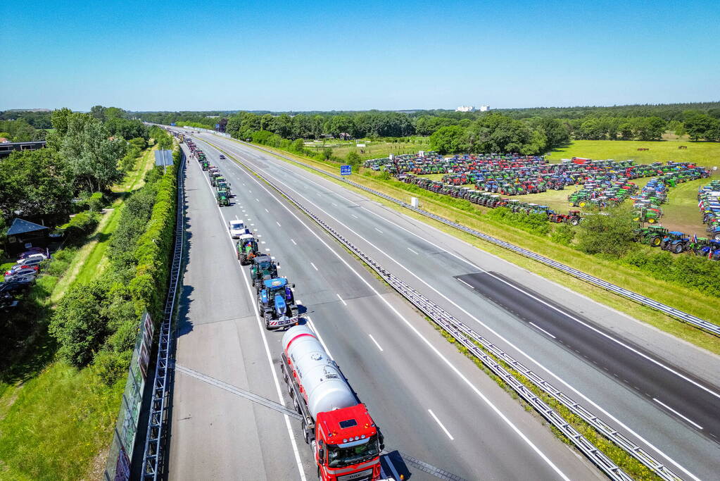 Massale opkomst bij landelijke protestdag agrarische sector