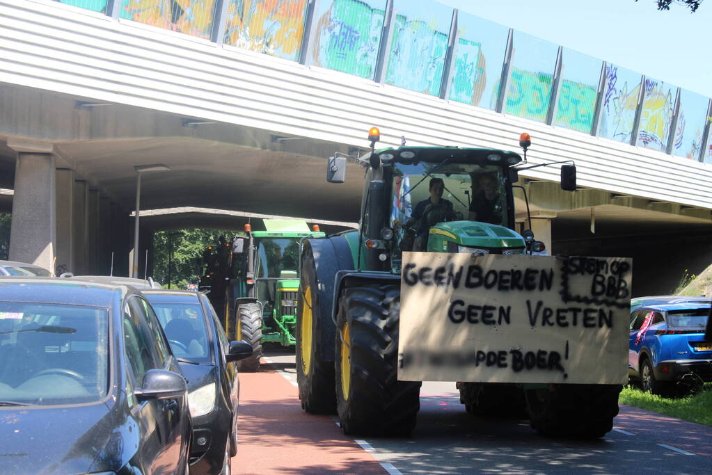 Massale opkomst bij landelijke protestdag agrarische sector