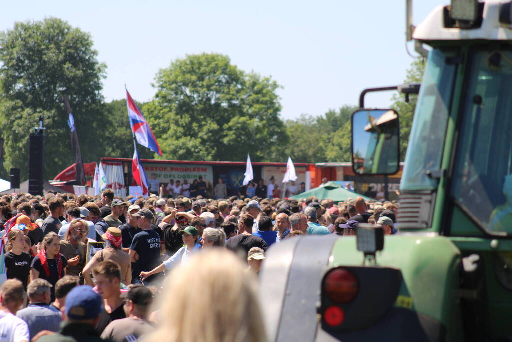Massale opkomst bij landelijke protestdag agrarische sector