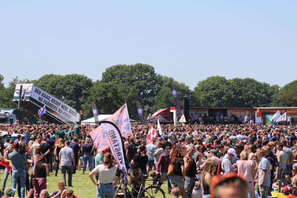 Massale opkomst bij landelijke protestdag agrarische sector