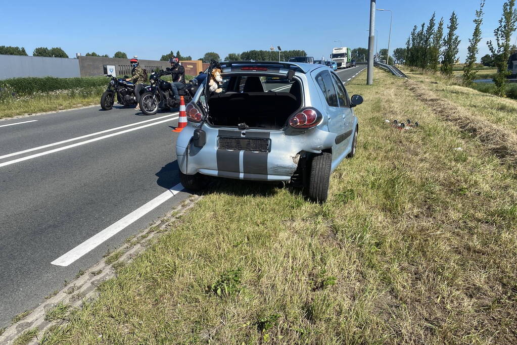Flinke kop-staartbotsing