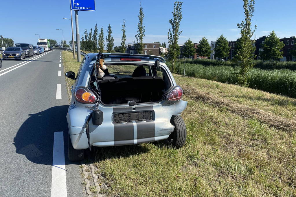 Flinke kop-staartbotsing