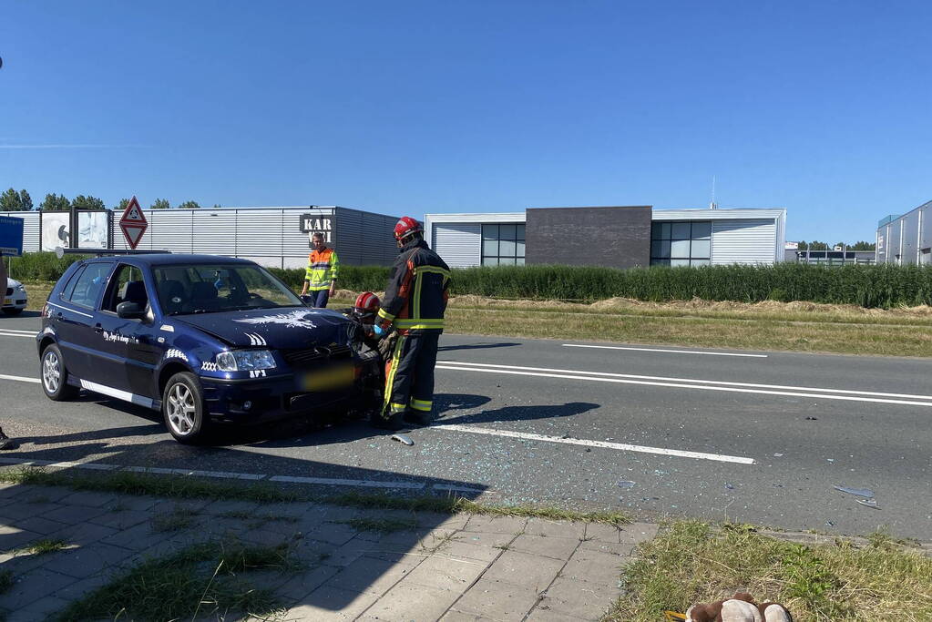 Flinke kop-staartbotsing